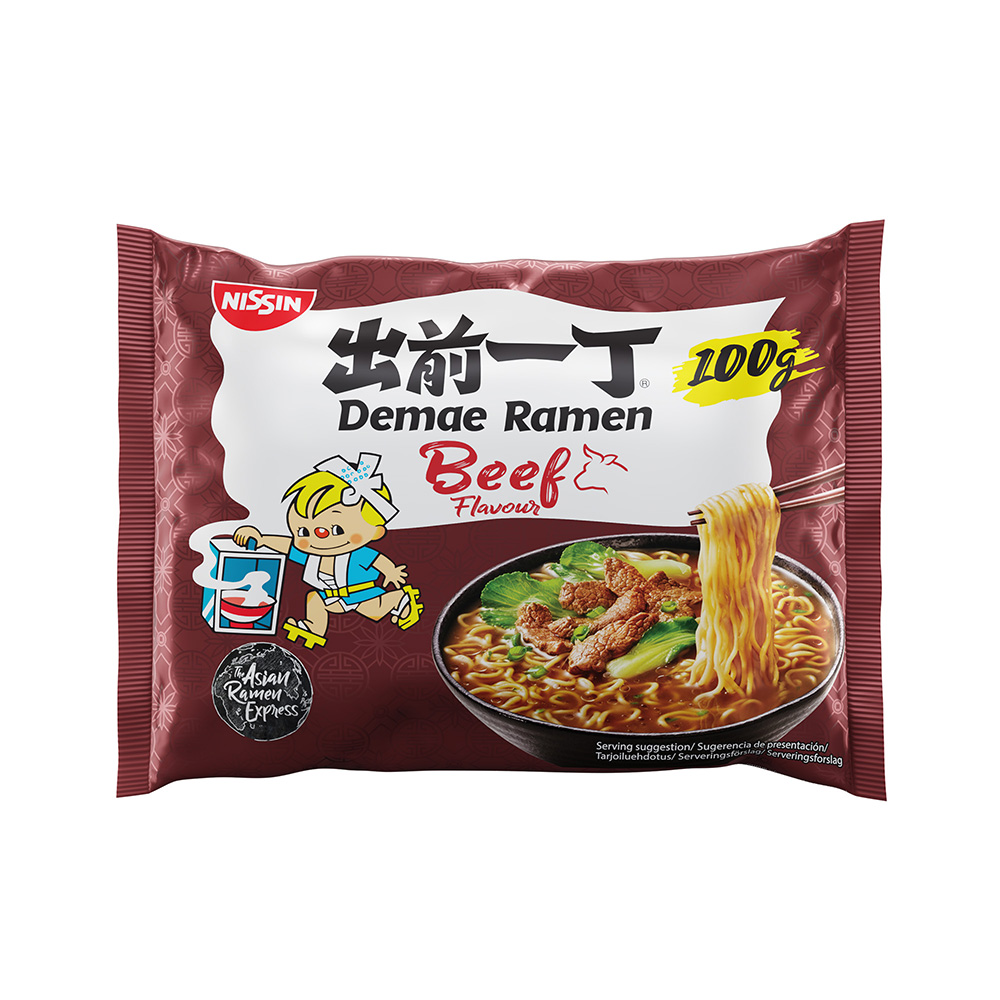 Nissin Noodles Ramen με γεύση Μοσχάρι!